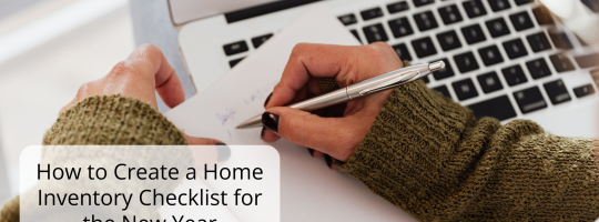 How to Create a Home Inventory Checklist for the New Year